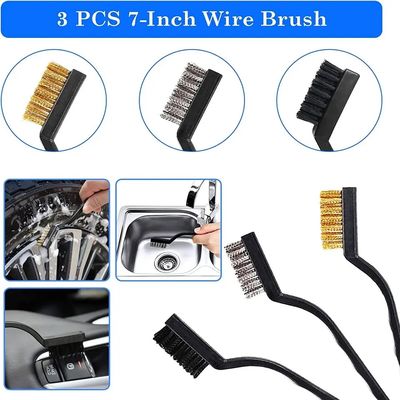 26pcs Brush Set para limpieza de automóviles Kit de herramientas para interiores