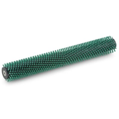 Brush de rodillos industriales de nylon cilíndrico para limpieza de cinta transportadora