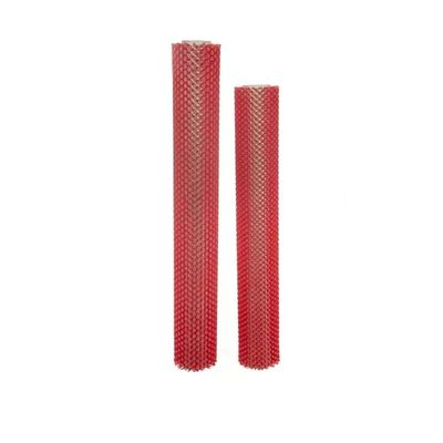 Brush de rodillos industriales de nylon cilíndrico para limpieza de cinta transportadora