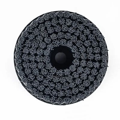 OEM Grinder Brush Disc Wheel Forma redonda para la descontaminación industrial