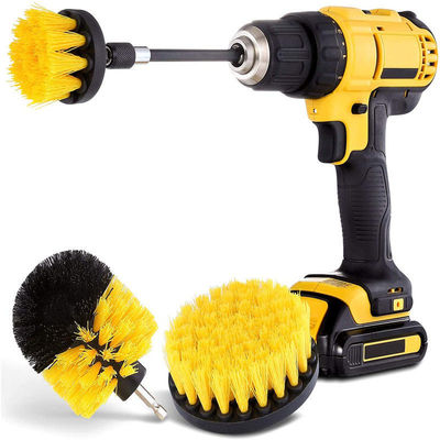 Conjunto de pincel de perforación 4 Pcs Conjunto de pincel de perforación Power Scrubber Cleaning Brush Extended Long Attachment para limpieza doméstica