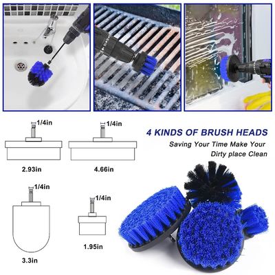 21 Pcs Herramientas de limpieza de automóviles Kit de pulido almohadillas de esponja para ruedas Interior del tablero de instrumentos