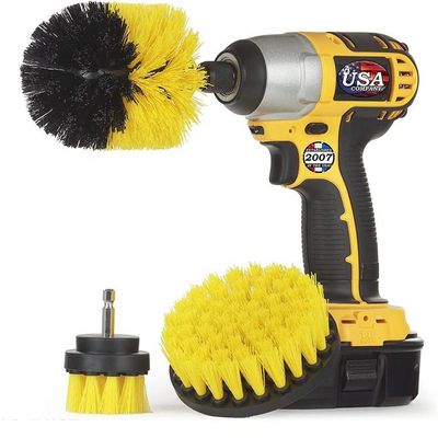3pcs Power Scrubber Brush Sets Electric Drill Cleaning Brush Tool para el kit de conexión de perforación sin cables Power Scrub Brush