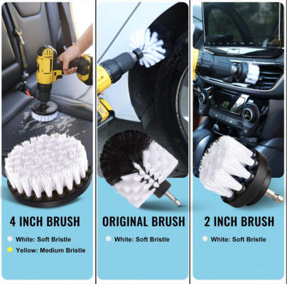 Conjunto de limpieza de lavado de coches 16pcs Herramientas de limpieza de coches para el cuidado de la belleza del coche