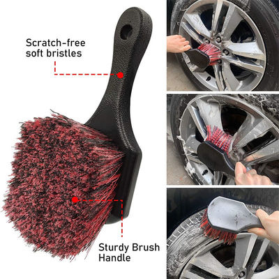 Suministro directo de fábrica 15pcs Detalle de la rueda del coche / neumáticos Set de cepillado Kit para la limpieza de la motocicleta de automóvil herramientas de lavado