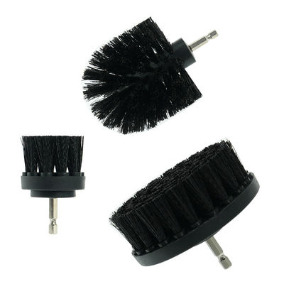 Blanco 2.5 pulgadas broca de exfoliación del cepillo de energía de exfoliación del cepillo de exfoliación de la conexión para el detalle del coche