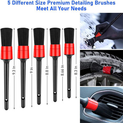 Precio de fábrica 15 PCS Cepillo de pelo suave para automóviles Limpieza detallada Herramientas automáticas para ventilación limpia