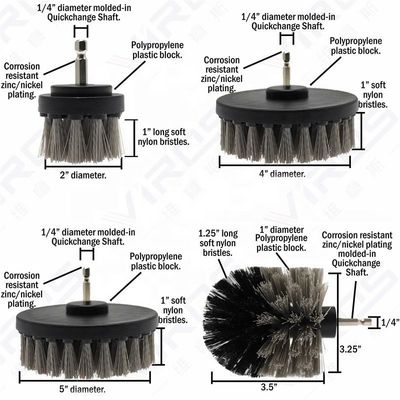 Nuevo juego de limpieza de automóviles gris 16PCS herramientas de limpieza de automóviles para productos asistidos por lavadora de automóviles