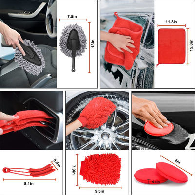 16Pcs cepilla de ruedas plegable para neumáticos de aleación de automóviles Detalles