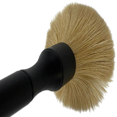 Cabello de jabalí natural servicio de coche detallado cepillo 2pcs