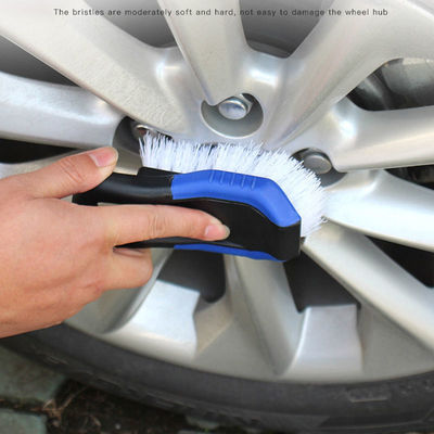 Brush de limpieza de llanta de ruedas de automóviles de microfibra para el servicio de llantas