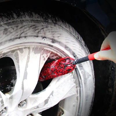 Cepillo de ruedas de microfibra superfina de limpieza de bordes de ruedas automáticas