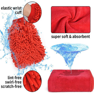 Conjunto de cepillos para neumáticos de salpicadero de automóviles exteriores a prueba de polvo