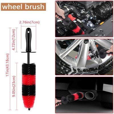 Odm jabalíes cepillo de pelo Kit de detalles de automóviles para neumáticos de ventilación