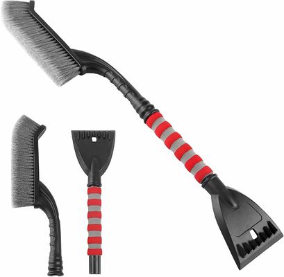 Cuchillo de nieve extraíble extensible Kit de raspador de hielo para parabrisas de automóviles