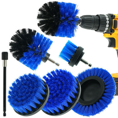 Brushes de limpieza de perforación para lavar ruedas de automóviles, llantas de neumáticos, limpieza de bañeras, pisos, cocina y aseos