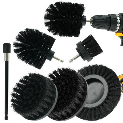 Cepillo de alta calidad Automoción detallado Habilidad de limpieza fuerte Perforación de accesorios Spin Scrubber Brush Set