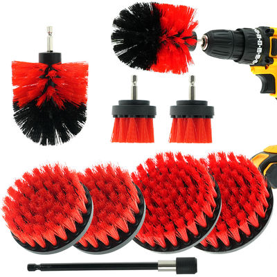9PCS limpiador de lechado rojo excavador de perforación para limpieza de bordes
