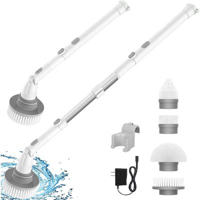 El uso de la herramienta de limpieza de plástico de mano recargable