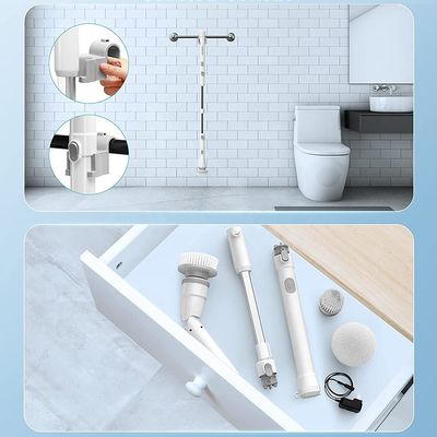 El uso de la herramienta de limpieza de plástico de mano recargable