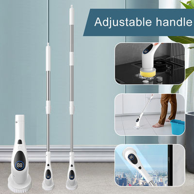 Limpieza eléctrica intercambiable con cepillo giratorio Limpieza de ducha 320 RPM