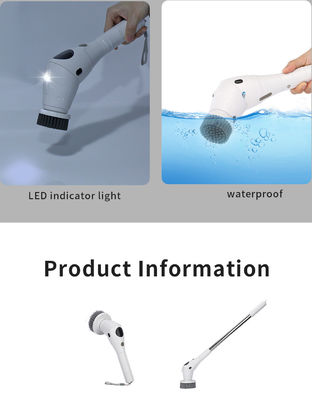 ABS Extensible Eléctrico de limpieza de cepillo Lavadora de azulejos personalizado