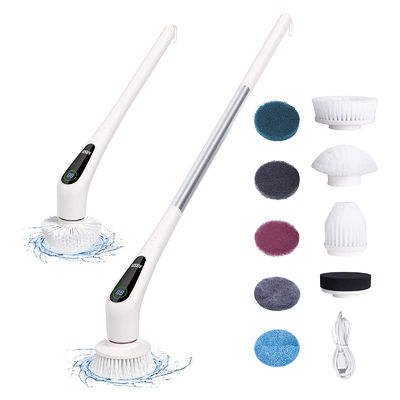 Pulidora de limpieza giratoria de baño de giro 8 cabezas