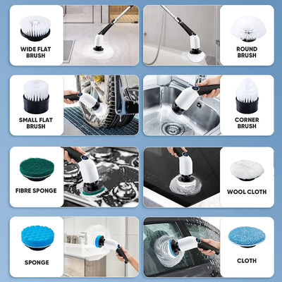 Pulidora de pisos OEM LiIon Cepilla de limpieza eléctrica Turbo Scrubber para el hogar