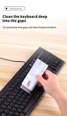 Kit de pincel de limpieza de teclado de computadora para auriculares 10 en 1