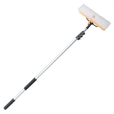 Pince para limpieza solar de mango de aluminio ajustable con poste de 6 m