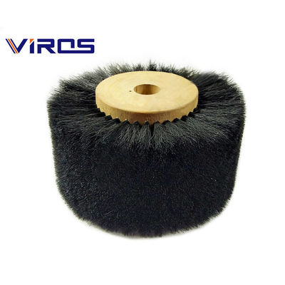 Roller de pincel de nylon industrial para la limpieza de la cinta transportadora