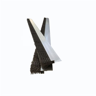 20mm Puerta de la industria de la banda de cepillado de acero de alambre de acero acribillado de metal