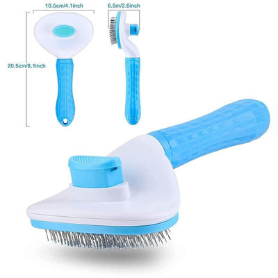 Antibacterial Borracha de limpieza de PET más suave Mascotas autolimpia para el cabello del perro