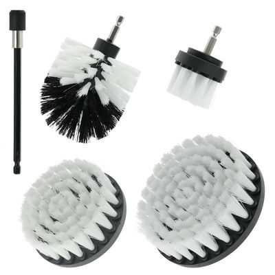 5pcs 2,5 pulgadas de broca de exfoliación del cepillo de energía de exfoliación del cepillo de exfoliación de la conexión para el detalle del coche