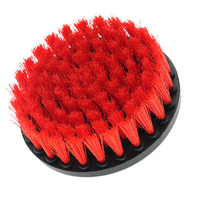 4 pulgadas de mediano cepillo duro rojo perforación eléctrica cepillo para coche
