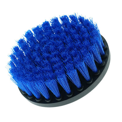 4 pulgadas tamaño del cepillo azul y negro rodillo taladro cepillo puede limpieza de coche con taladro