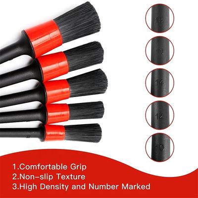 5pcs de cepillo de limpieza para material Pp y fácil limpieza