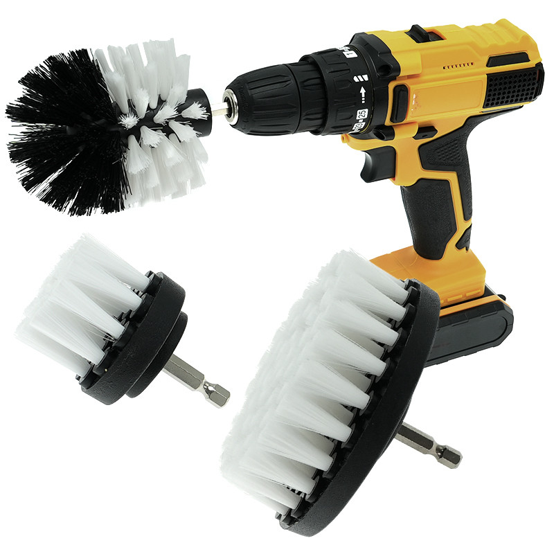 2 pulgadas 3,5 pulgadas de broca de exfoliación de cepillo de conexión para la limpieza del baño