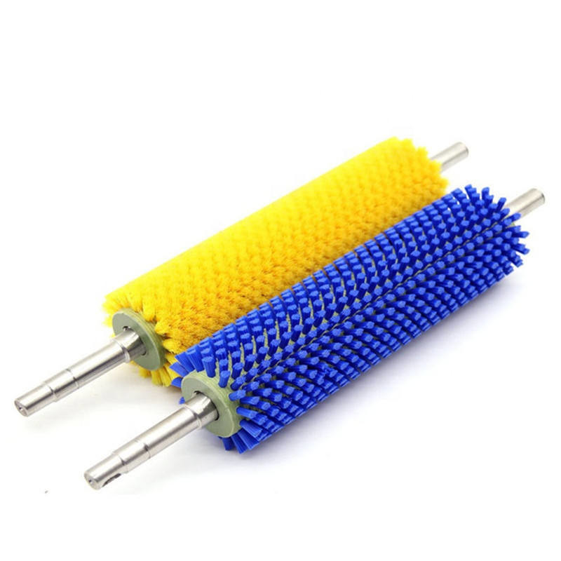 Cabello de caballo de alambre de nylon cepilla industrial de rodillos 140mm ODM