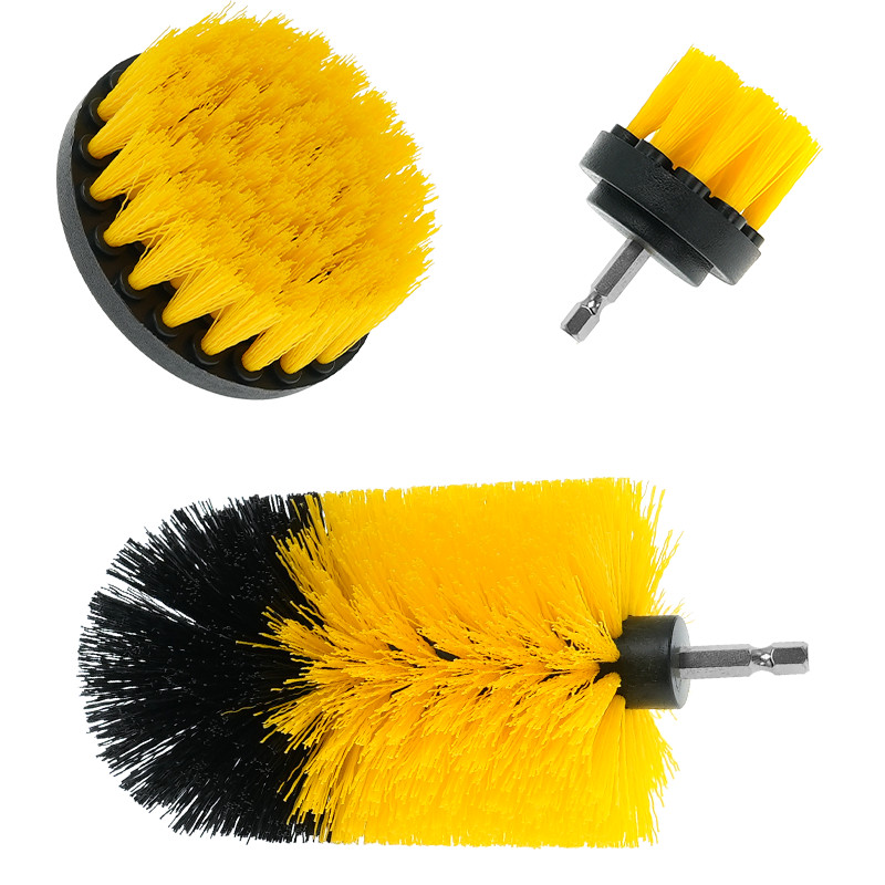 Color amarillo ajuste de pincel eléctrico personalizado para perforación