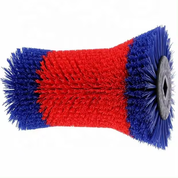 Cepillo de abeto de color rojo y azul resistente al desgaste