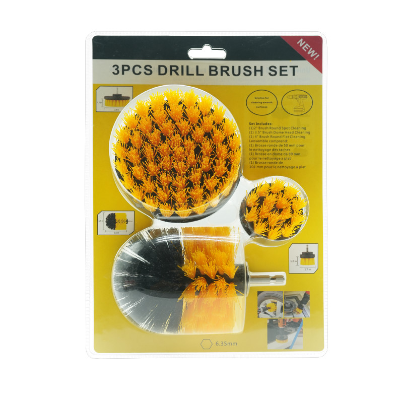 Apego de energía del broche de broche de color amarillo con broche medio