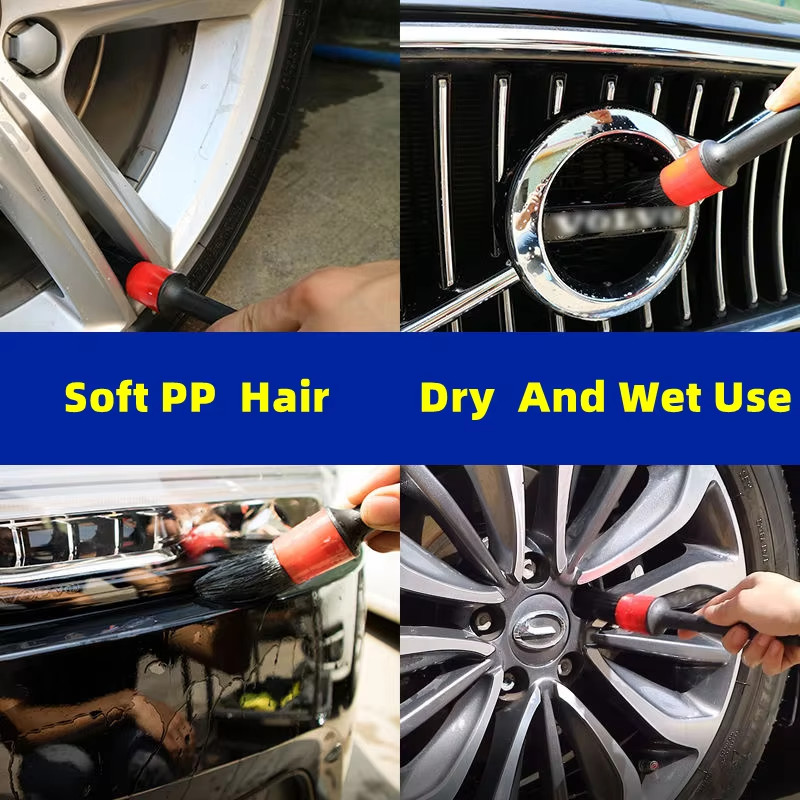 Peinado de polvo interior de salida de aire de microfibra plegable para automóviles