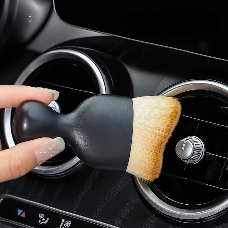 Logotipo personalizado Mayorista Detalle de automóviles Cepillo suave Bristle