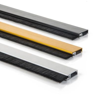 OEM Puerta de metal industrial de la banda de cepillo para la limpieza y pulido de polvo de escaleras mecánicas